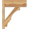 Ekena Millwork Balboa Block Rough Sawn Outlooker, Western Red Cedar, 8"W x 22"D x 26"H OUT08X22X26BOA05RWR - alternate 2
